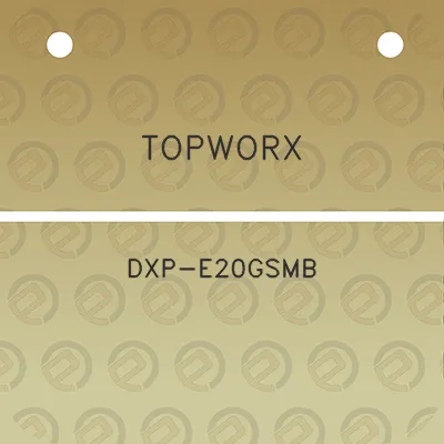 topworx-dxp-e20gsmb