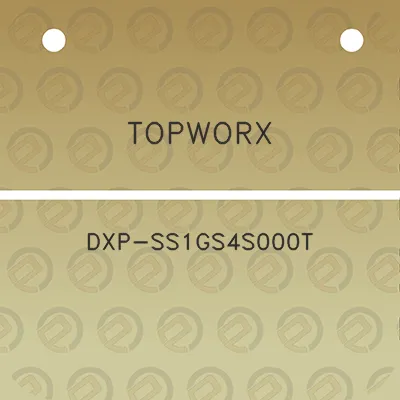 topworx-dxp-ss1gs4s000t