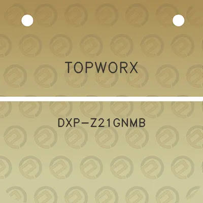 topworx-dxp-z21gnmb