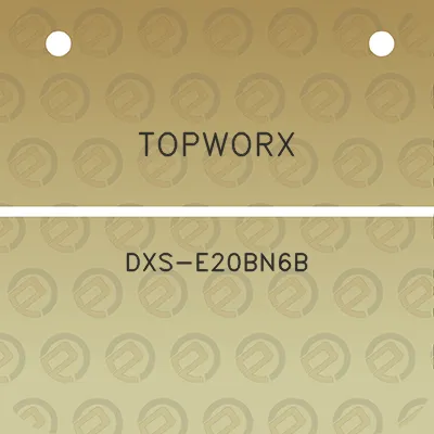 topworx-dxs-e20bn6b