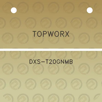 topworx-dxs-t20gnmb