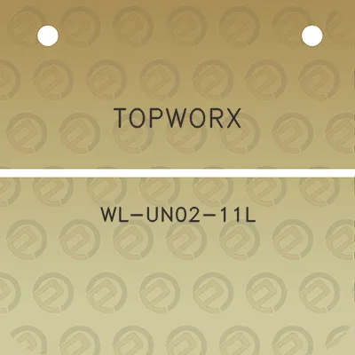 topworx-wl-un02-11l