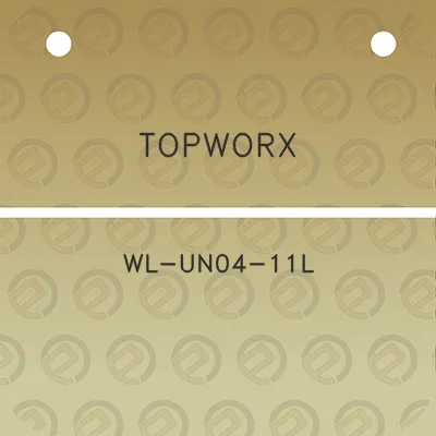 topworx-wl-un04-11l