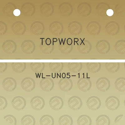 topworx-wl-un05-11l