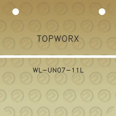 topworx-wl-un07-11l