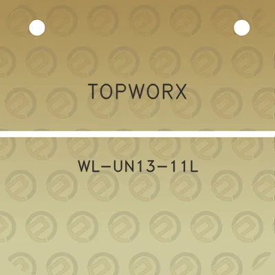 topworx-wl-un13-11l