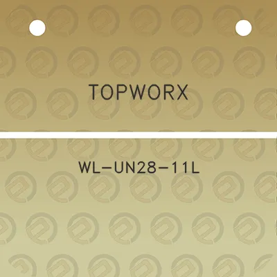 topworx-wl-un28-11l