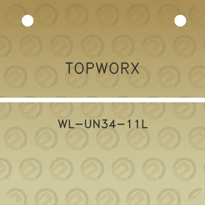 topworx-wl-un34-11l