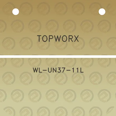 topworx-wl-un37-11l