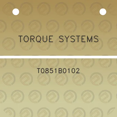 torque-systems-t0851b0102