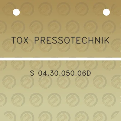 tox-pressotechnik-s-043005006d