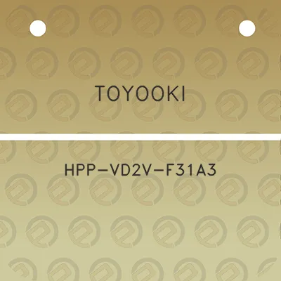 toyooki-hpp-vd2v-f31a3