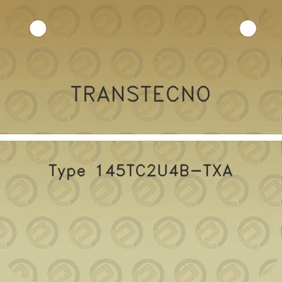 transtecno-type-145tc2u4b-txa