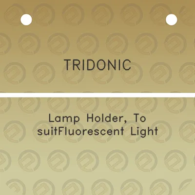 tridonic-lamp-holder-to-suitfluorescent-light