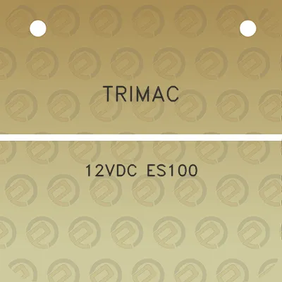 trimac-12vdc-es100