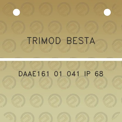 trimod-besta-daae161-01-041-ip-68