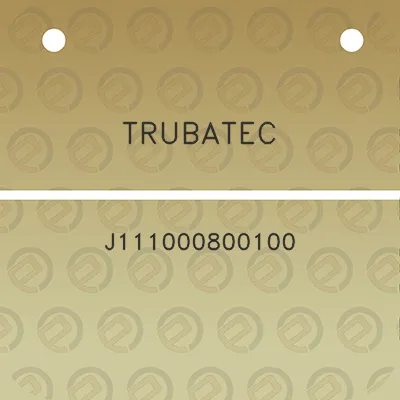 trubatec-j111000800100