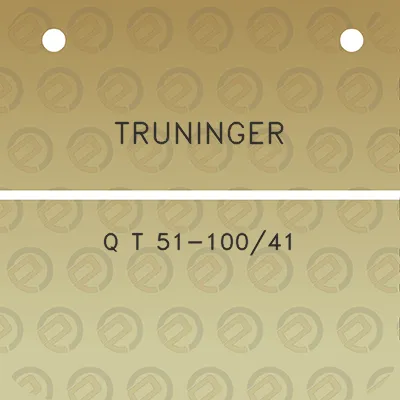 truninger-q-t-51-10041