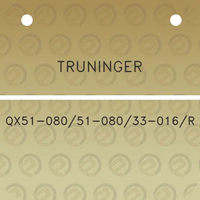 truninger-qx51-08051-08033-016r