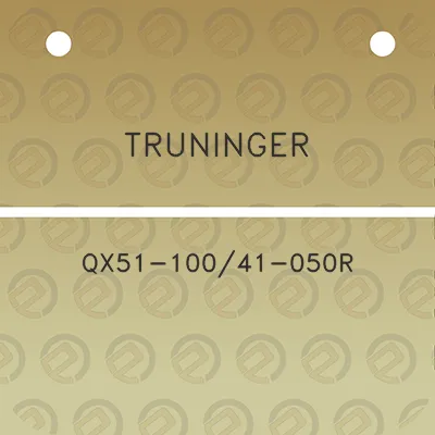 truninger-qx51-10041-050r