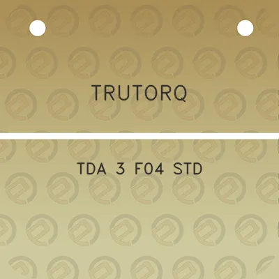 trutorq-tda-3-f04-std