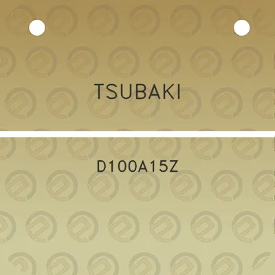 tsubaki-d100a15z