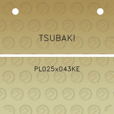 tsubaki-pl025x043ke