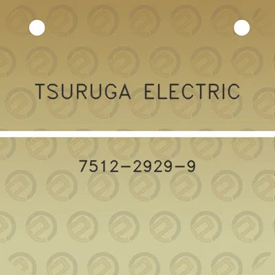 tsuruga-electric-7512-2929-9