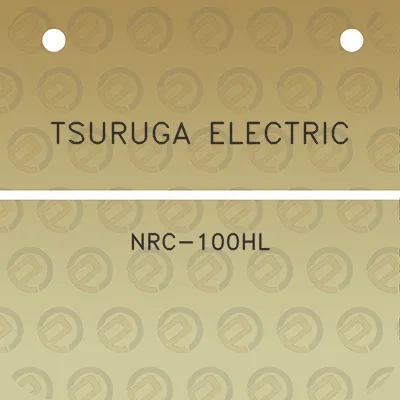 tsuruga-electric-nrc-100hl