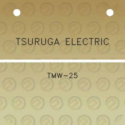 tsuruga-electric-tmw-25