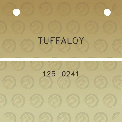 tuffaloy-125-0241