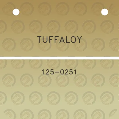 tuffaloy-125-0251