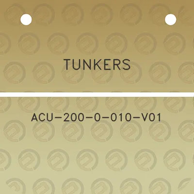 tunkers-acu-200-0-010-v01