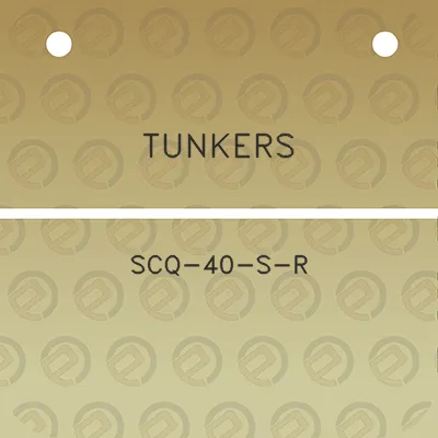 tunkers-scq-40-s-r