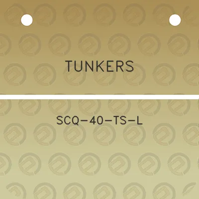 tunkers-scq-40-ts-l