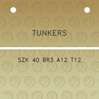 tunkers-szk-40-br3-a12-t12