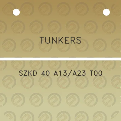 tunkers-szkd-40-a13a23-t00