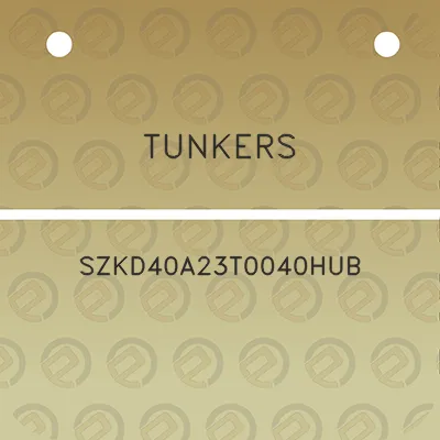 tunkers-szkd40a23t0040hub