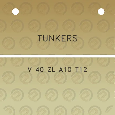 tunkers-v-40-zl-a10-t12