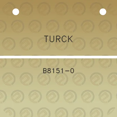 turck-b8151-0