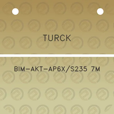 turck-bim-akt-ap6xs235-7m