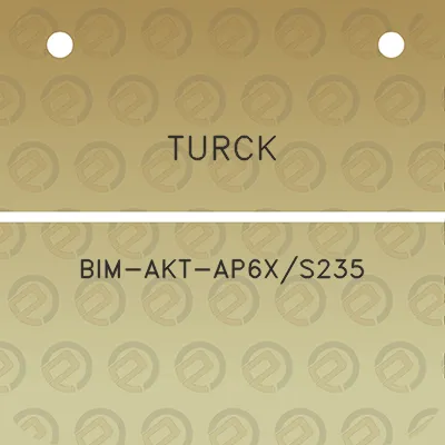 turck-bim-akt-ap6xs235