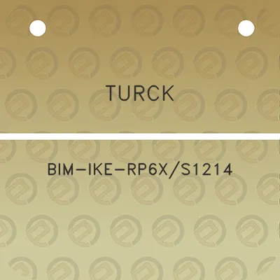 turck-bim-ike-rp6xs1214