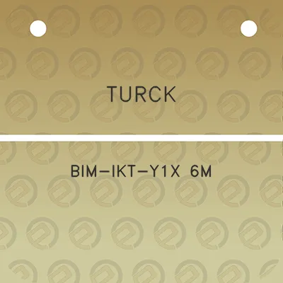 turck-bim-ikt-y1x-6m