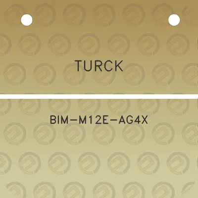 turck-bim-m12e-ag4x