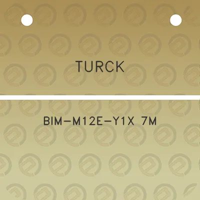 turck-bim-m12e-y1x-7m