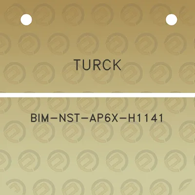 turck-bim-nst-ap6x-h1141