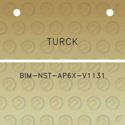 turck-bim-nst-ap6x-v1131