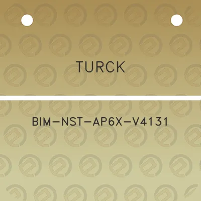 turck-bim-nst-ap6x-v4131