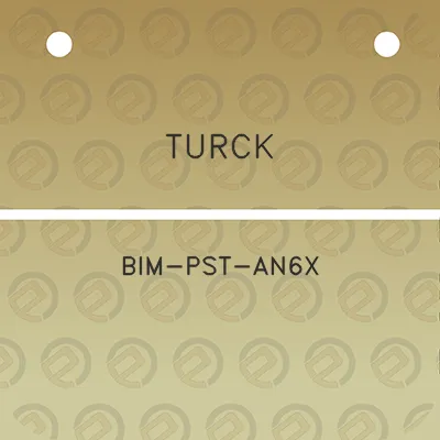 turck-bim-pst-an6x